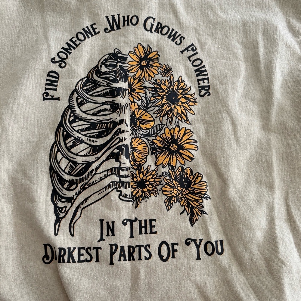 Zach Bryan “sun to me” crewneck size M from etsy